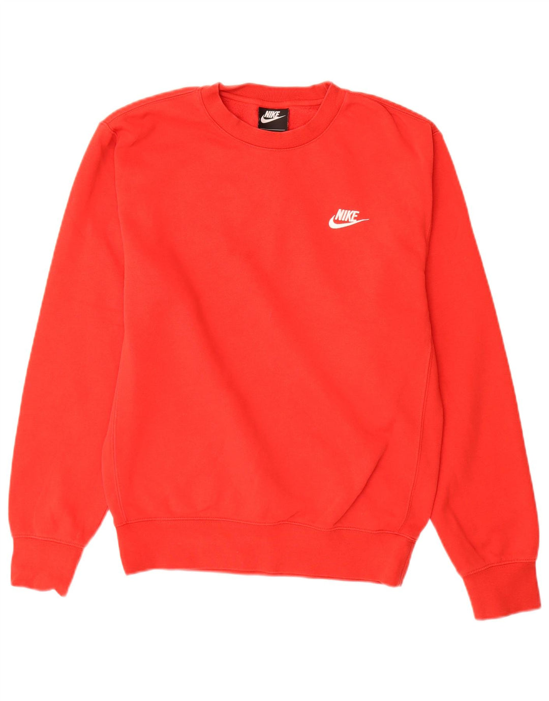 NIKE Sweat-shirt pour homme XS Rouge Coton