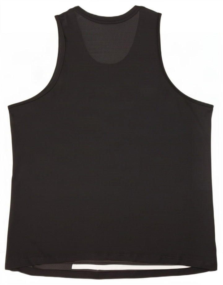 Nike Hommes Dri Fit Débardeur XL Noir Pinstripe Polyester