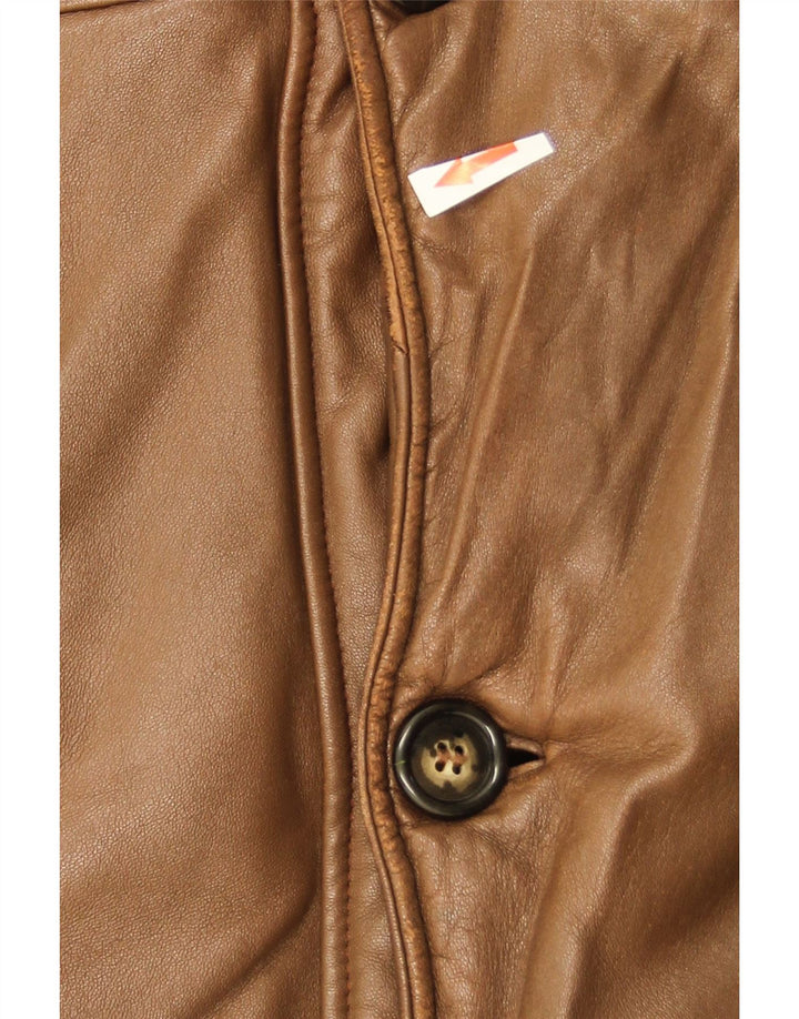 Belfe & Belfe Veste en cuir pour homme IT 52 XL Marron