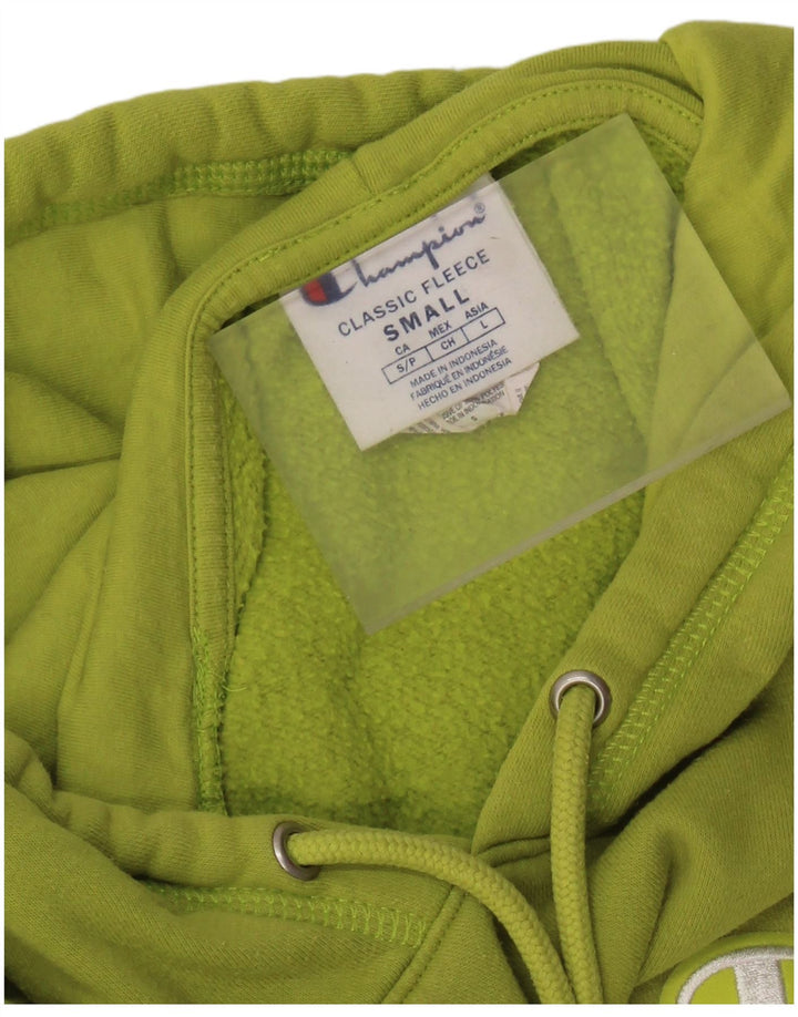 CHAMPION Pull à capuche surdimensionné pour femme UK 10 Petit coton vert