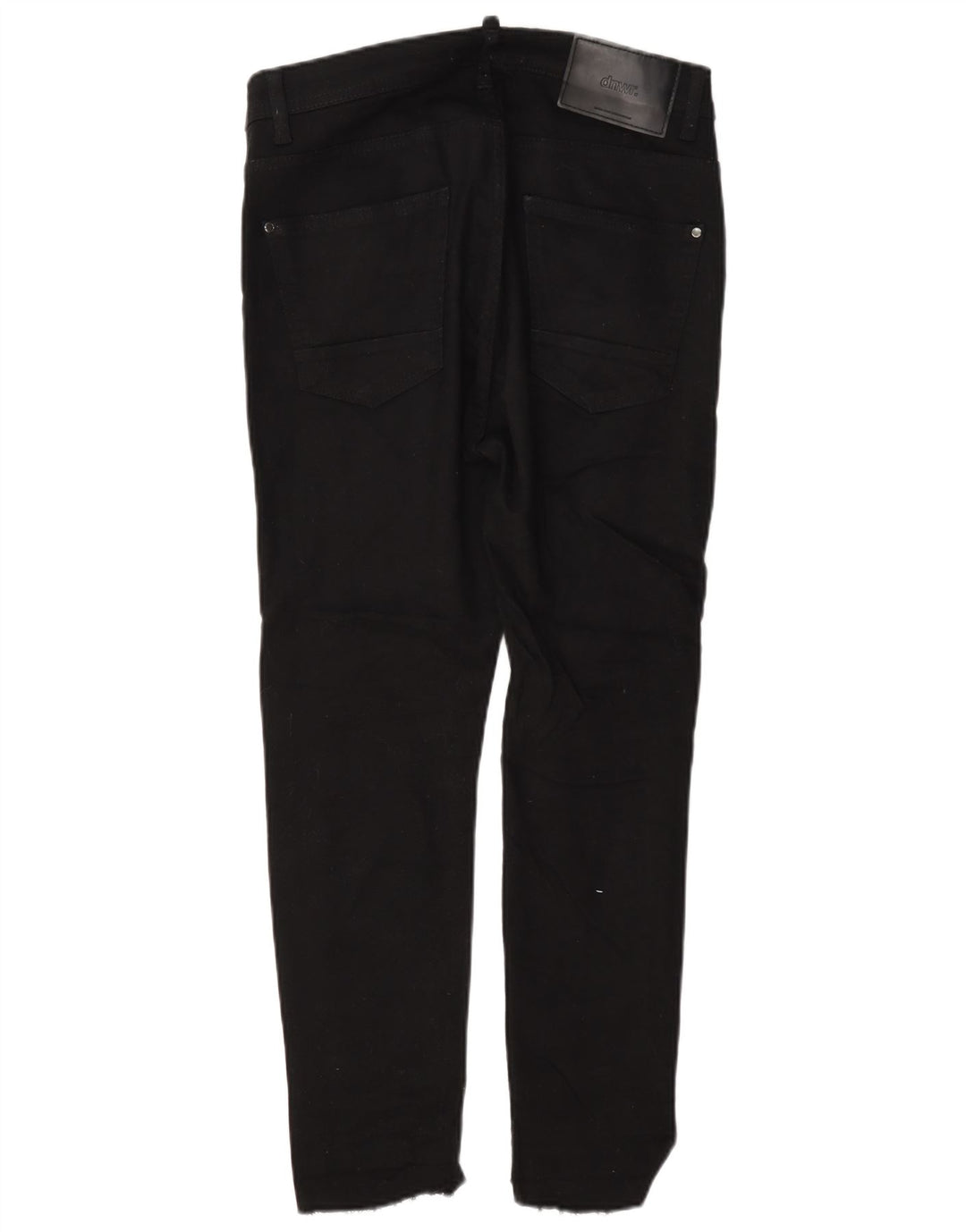 Zara Jean Slim Homme EU 38 Petit W30 L25 Coton Noir