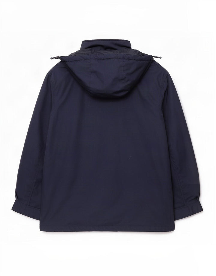 Fila Veste matelassée à capuche pour homme IT 48 Bleu marine moyen Coton