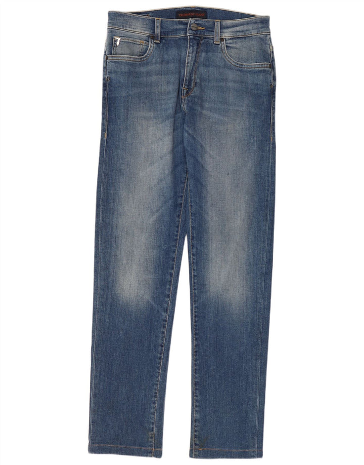 TRUSSARDI Jean Slim W31 L31 Bleu Coton Femme
