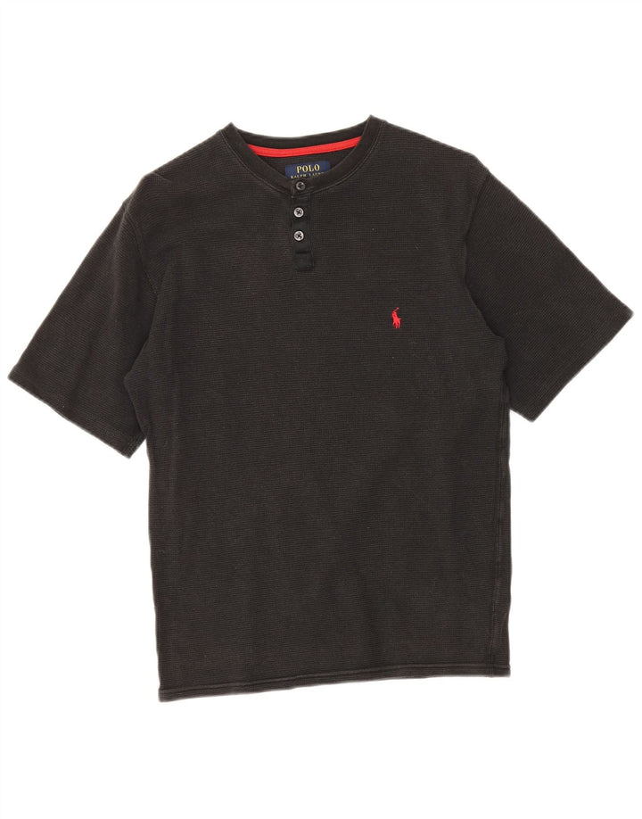 Polo Ralph Lauren T-Shirt Homme Haut Petit Coton Noir