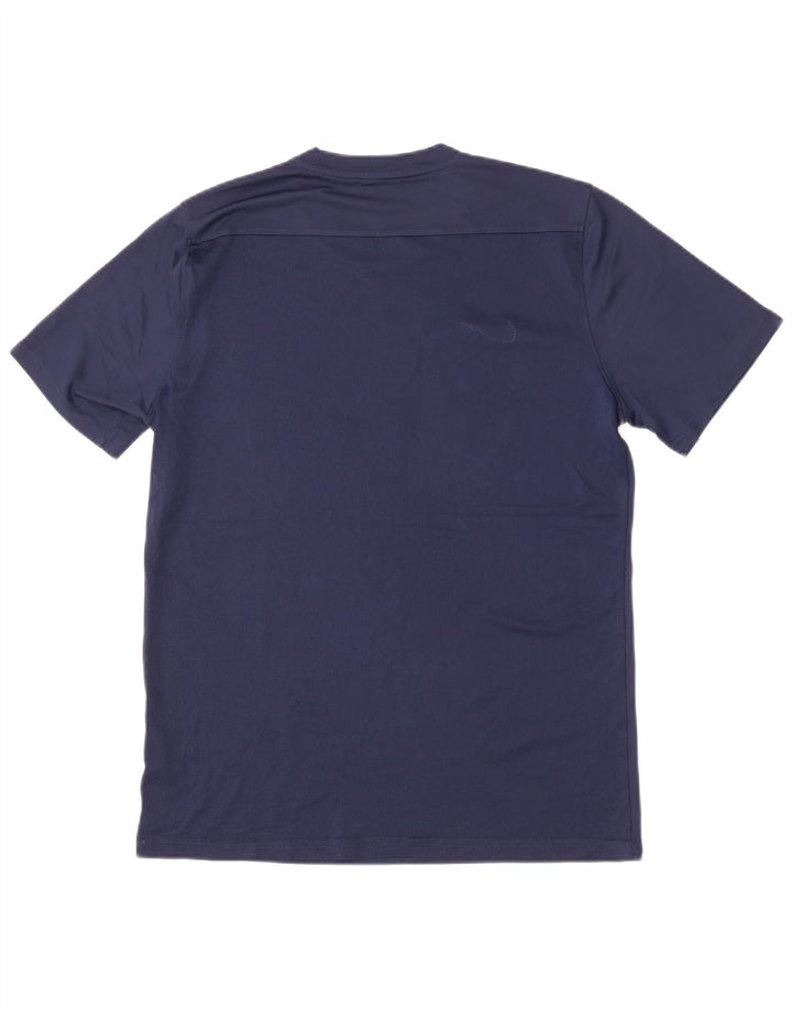 Nike T-shirt Dri Fit pour homme Bleu marine Taille L