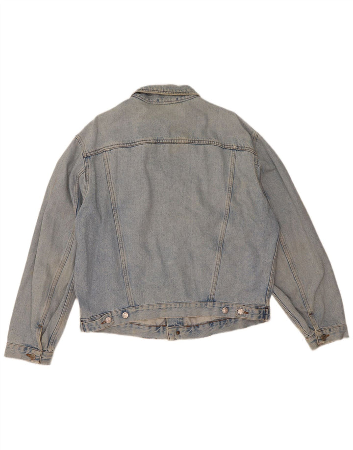 El Charro Veste en Jean Homme UK 42 XL Bleu Coton