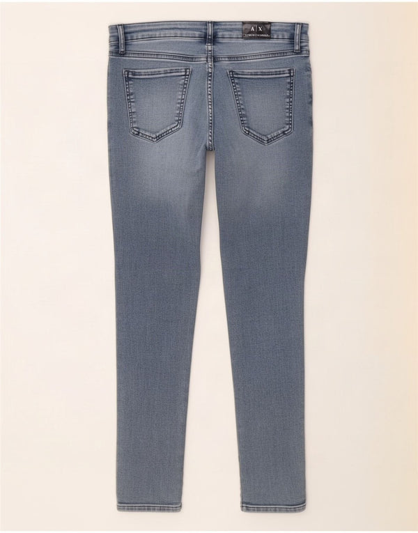 Armani Femme Jean Super Skinny W29 L25 Bleu