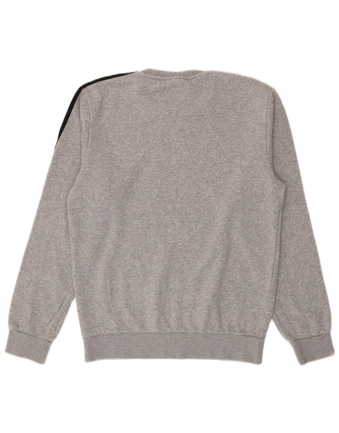 Adidas Sweat-shirt graphique pour homme Petit gris Coton