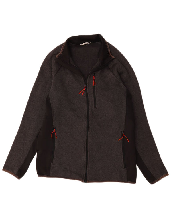 Mountain Warehouse Veste de Survêtement Homme Gris Moyen Colourblock