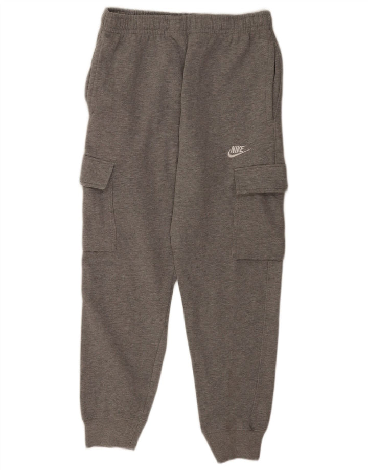 Nike Pantalon de survêtement cargo pour homme Pantalon de jogging Large Gris Polyester