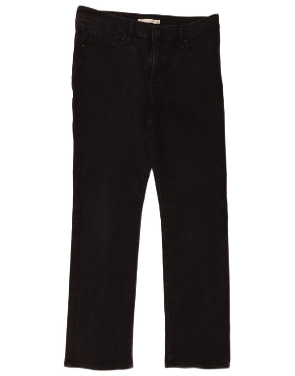 Levi's Jean 314 Shaping Straight Femme Noir Coton W31 L30