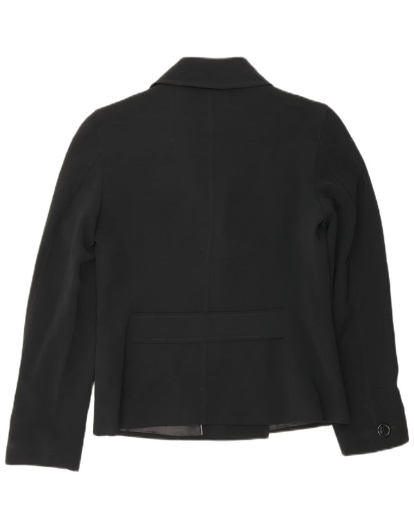 Marks & Spencer Veste blazer double boutonnage pour femme UK 10 Small Noir