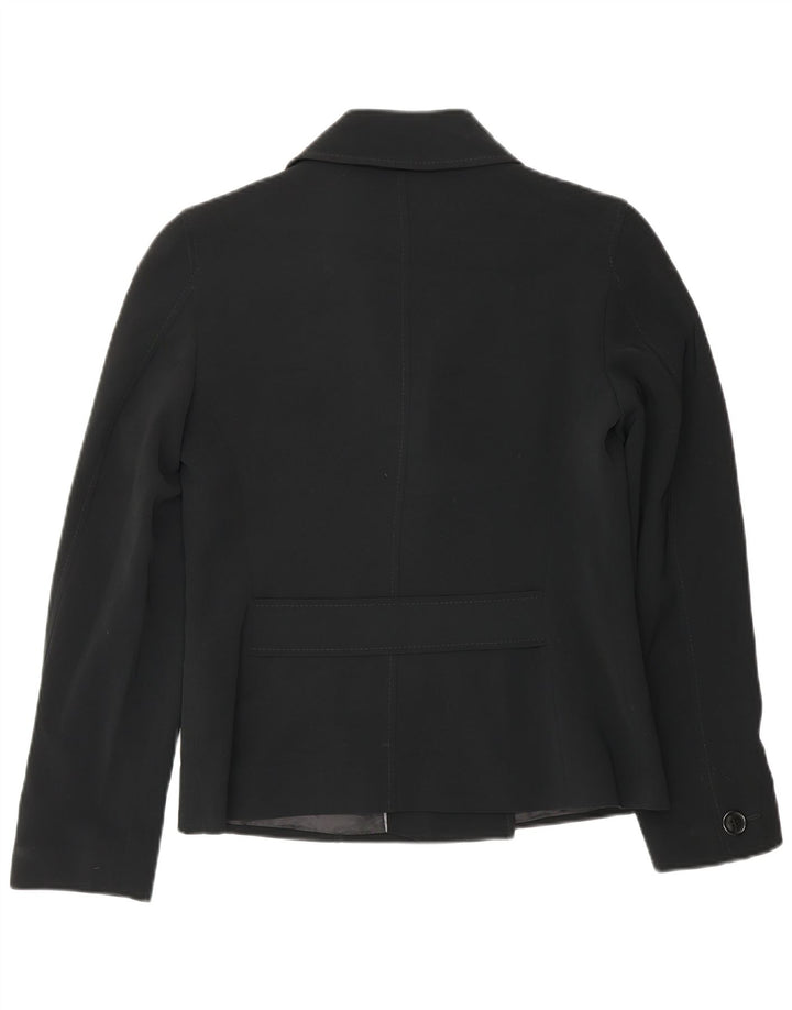 Marks & Spencer Veste blazer double boutonnage pour femme UK 10 Small Noir