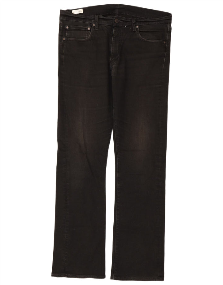 Levi's Jean Bootcut Homme W36 L34 Noir Coton