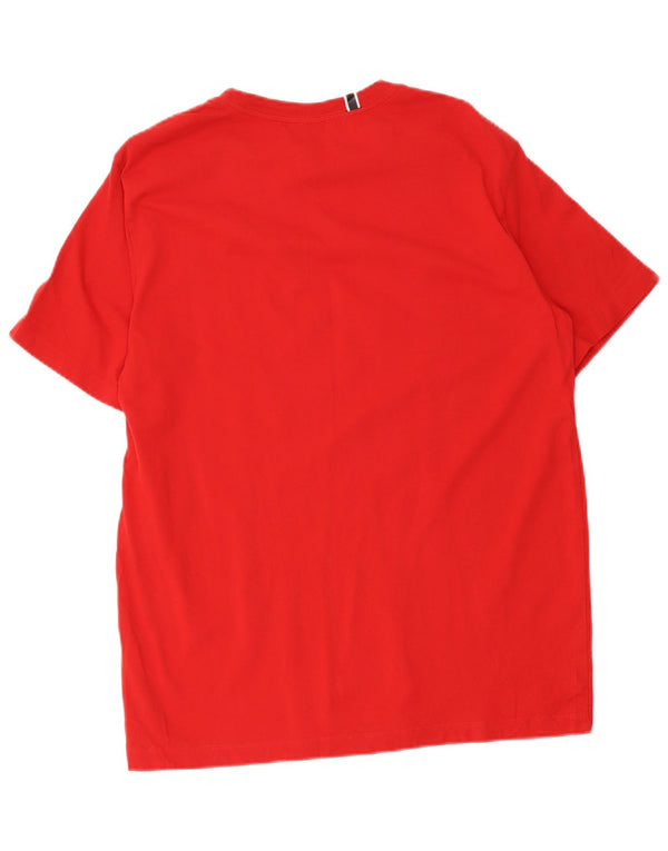 Replay T-Shirt Graphique Homme Top XL Rouge Coton