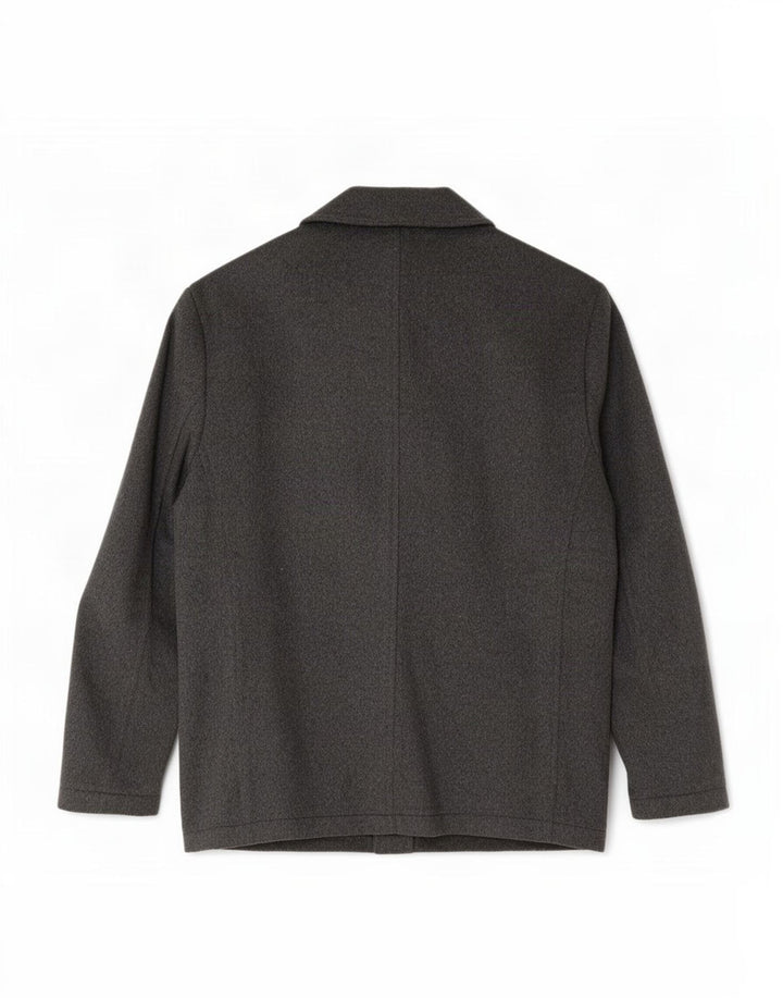 Hugo Boss Hommes Pardessus IT 52 XL Gris Laine
