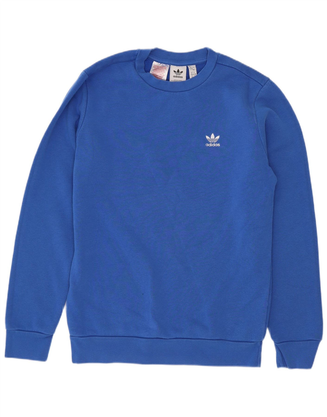 Adidas Sweat-Shirt Garçon 12-13 Ans Bleu Coton