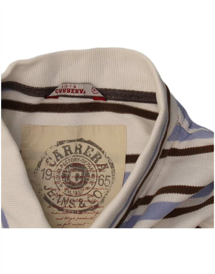 Carrera Polo XL Homme Rayé Multicolore
