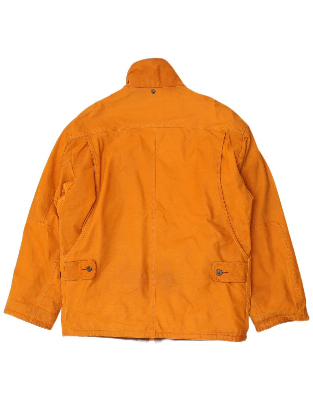 veste en cuir homme vintage IT 50 Grand cuir marron