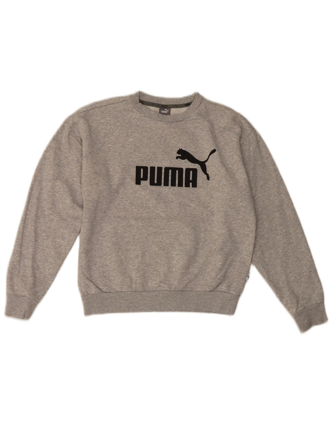 Puma Sweat-shirt Graphic Sweatshirt Jumper XS Homme Gris Coton