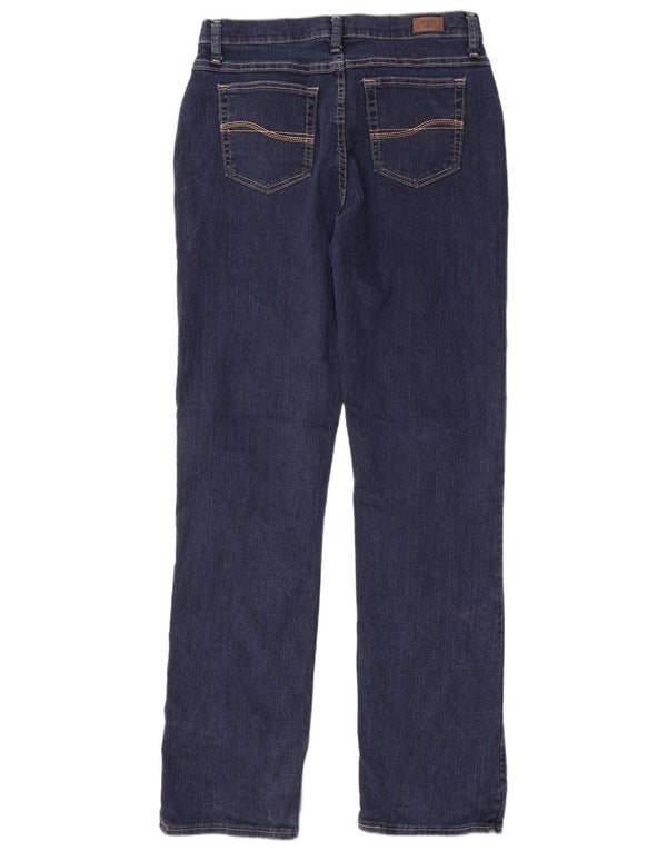 Lee Jean droit pour femme US 12 Large W32 L35 Bleu marine Coton