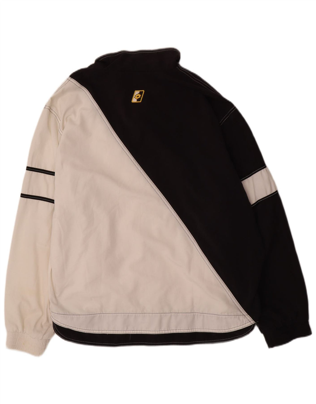 Lotto Veste de survêtement pour homme Large Noir Colorblock Polyester