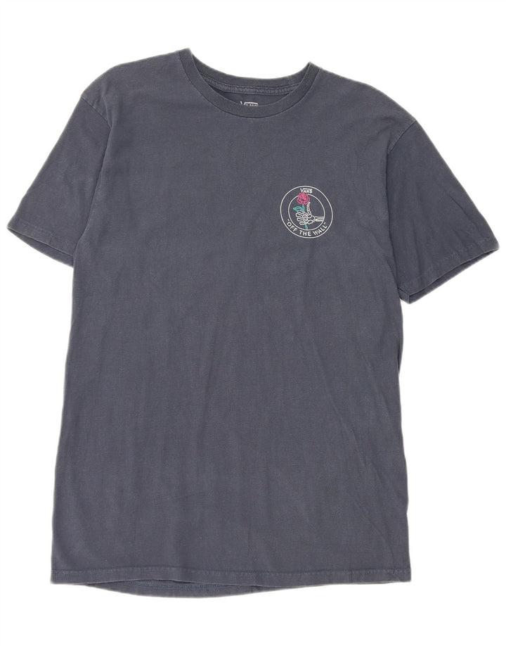Vans T-Shirt Graphique Homme Bleu Marine Moyen