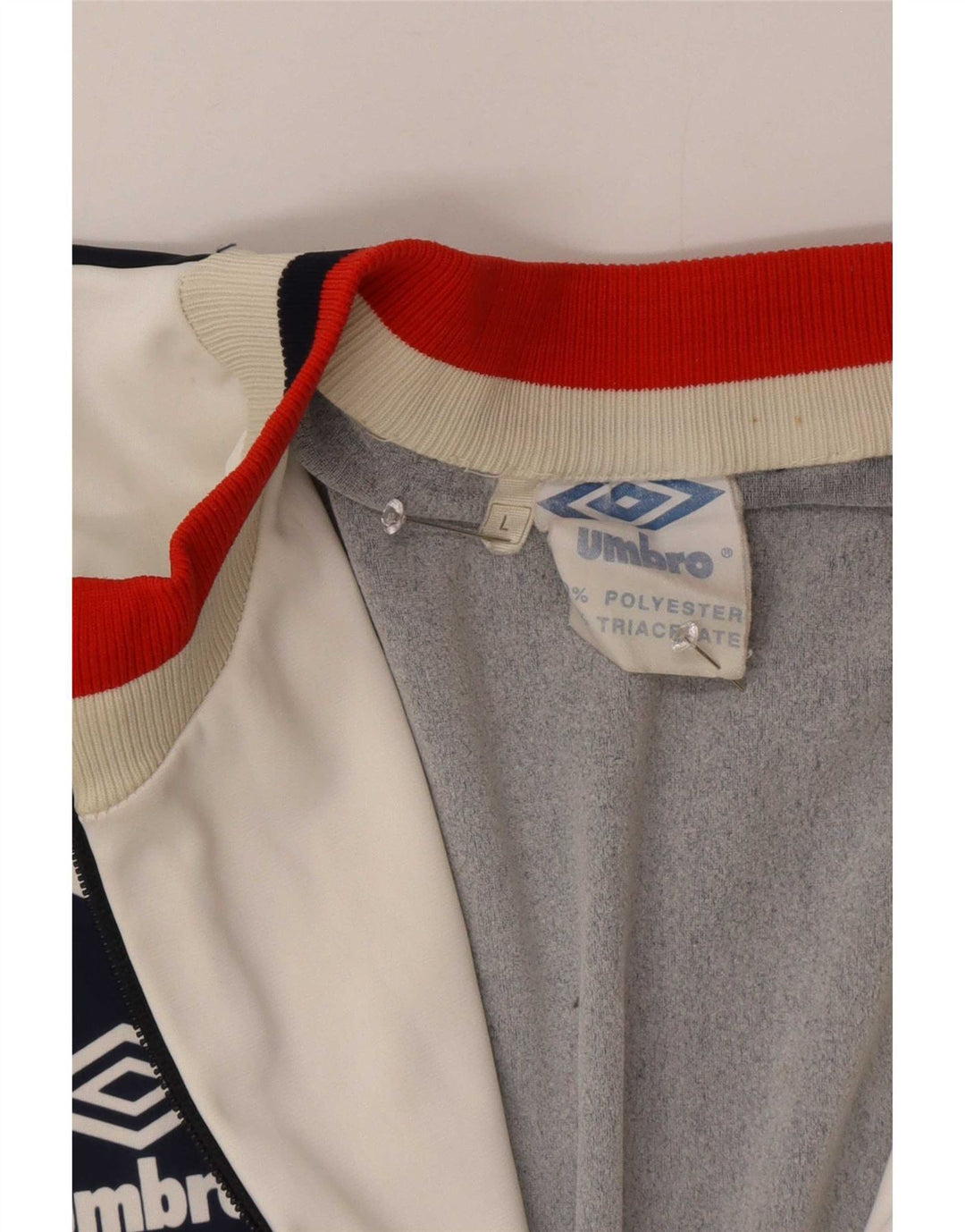 Umbro Veste de Survêtement Cagliari 1990-1991 Homme Bleu Marine Taille L