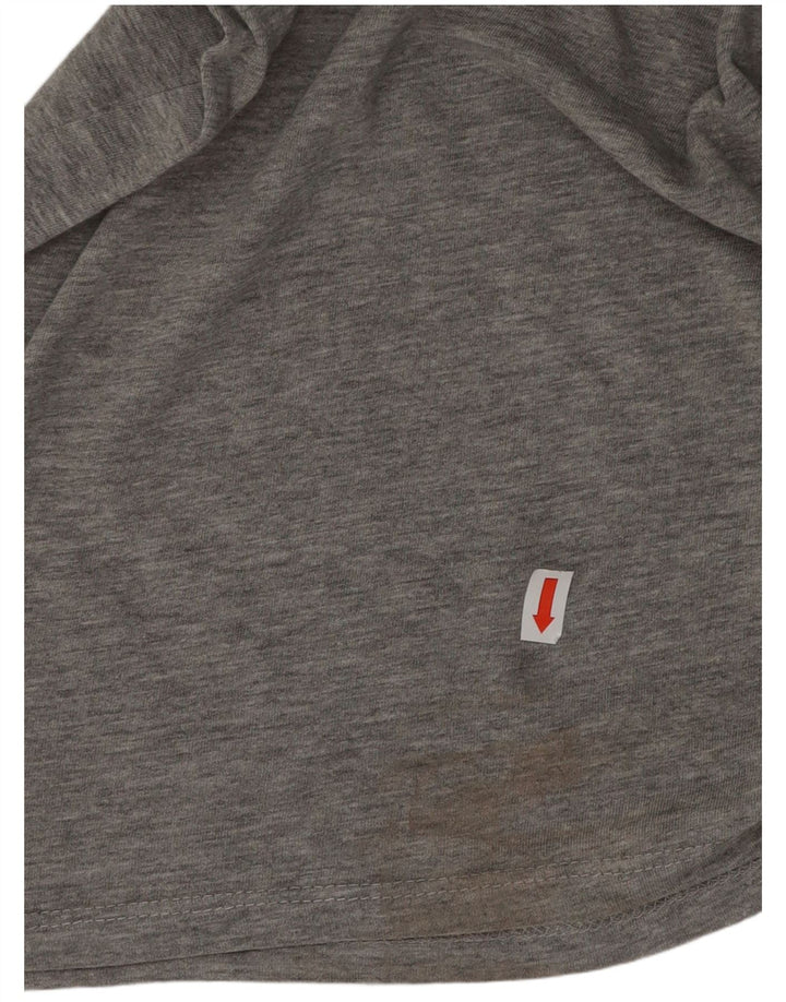 DIADORA T-Shirt Graphique Homme XL Gris Moucheté Coton