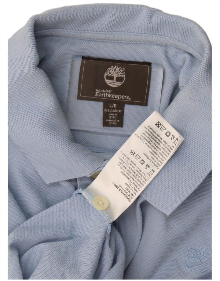 Timberland Polo Regular Fit Homme Grand Bleu Coton