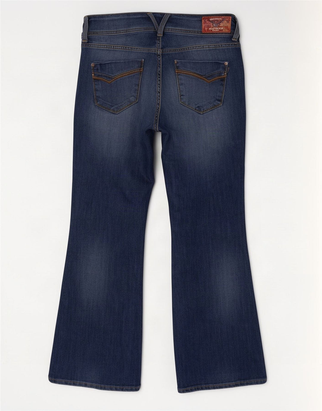 Tommy Hilfiger Jean évasé femme W29 L32 bleu coton