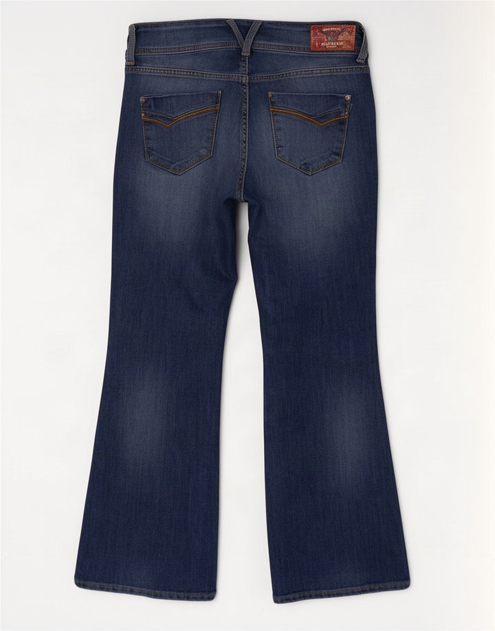 Tommy Hilfiger Jean évasé femme W29 L32 bleu coton