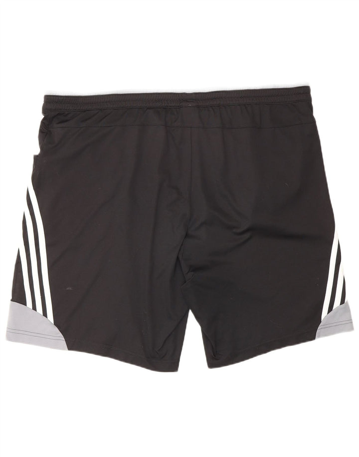 ADIDAS Short de sport pour hommes XL Noir Colorblock Polyester