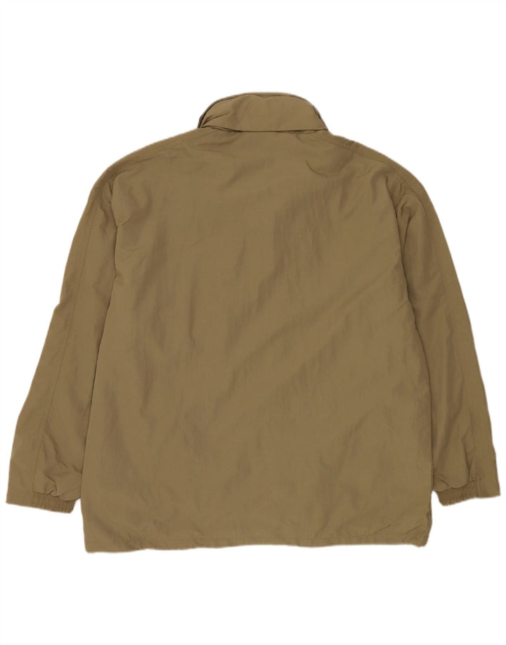 Diadora Veste de survêtement à capuche XL Kaki Polyamide Homme