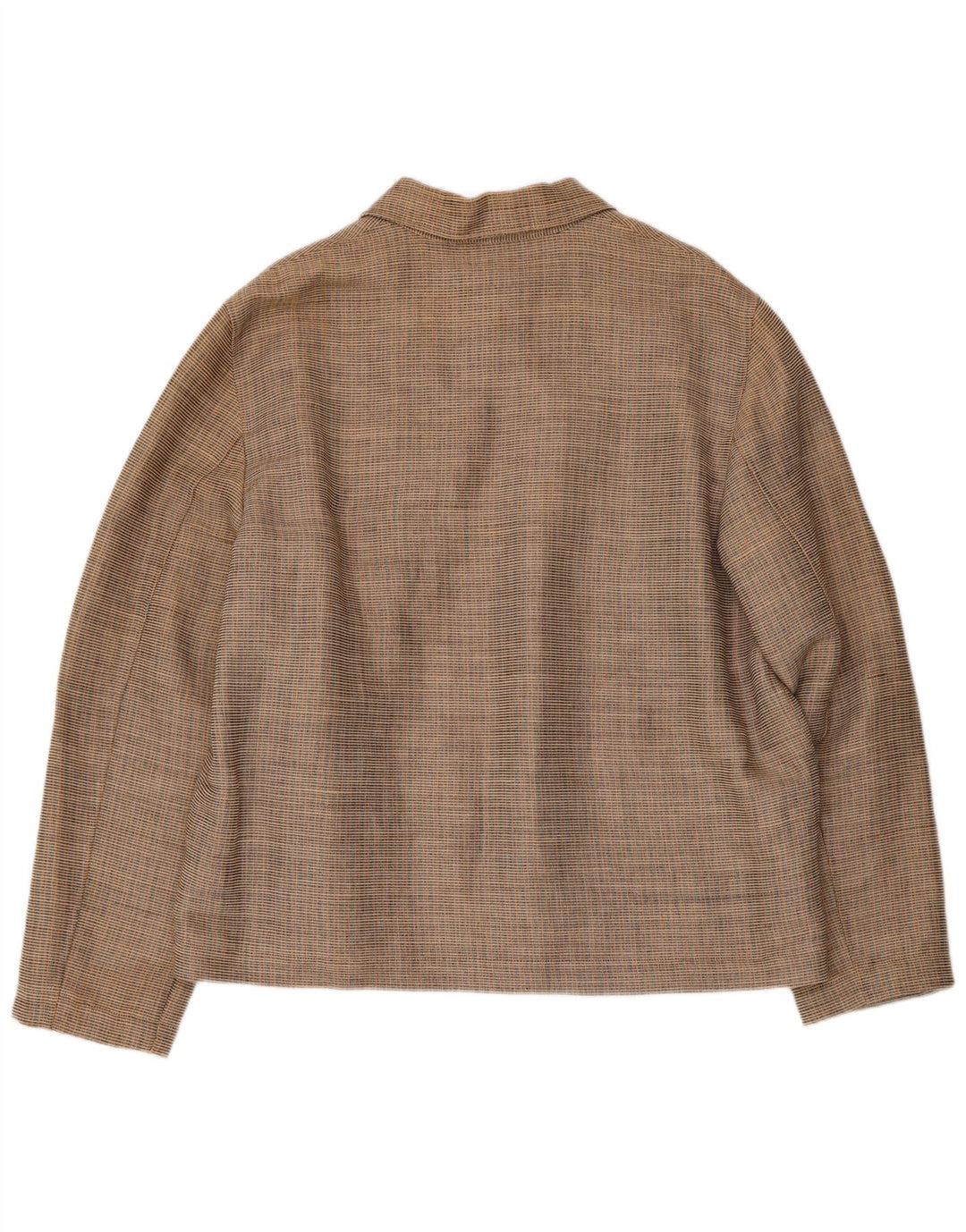 Monsoon Veste Bomber Homme UK 40 Grand Carreau Beige