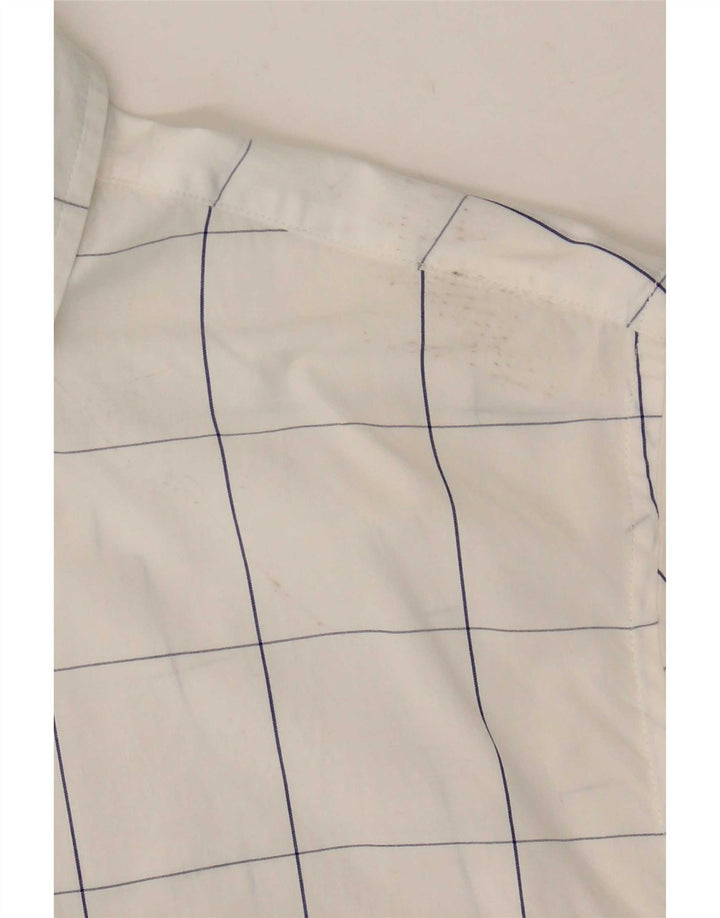 Tommy Hilfiger Chemise Homme Medium White Check Coton