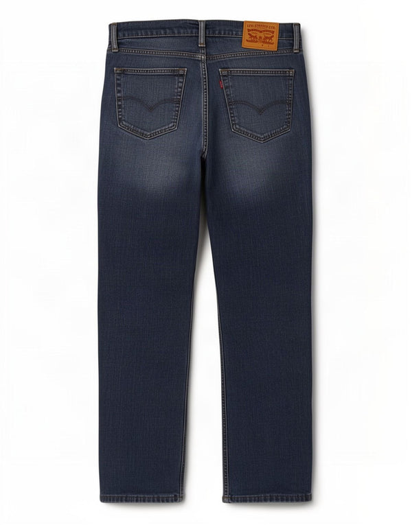 Levi's Jean Slim 511 Vieilli Homme W34 L32 Bleu Coton
