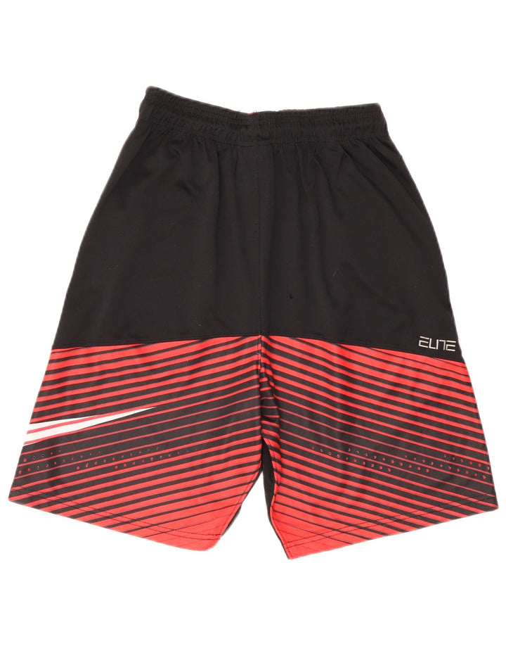 Nike Short de sport Dri Fit Graphic pour homme en polyester à rayures noires