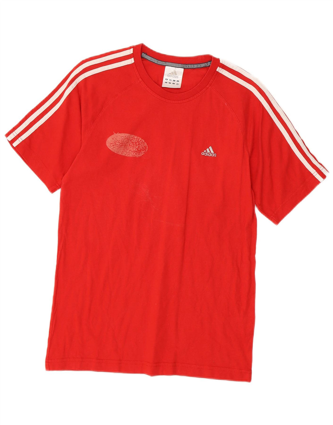 Adidas T-Shirt Homme Haut Petit Rouge Coton