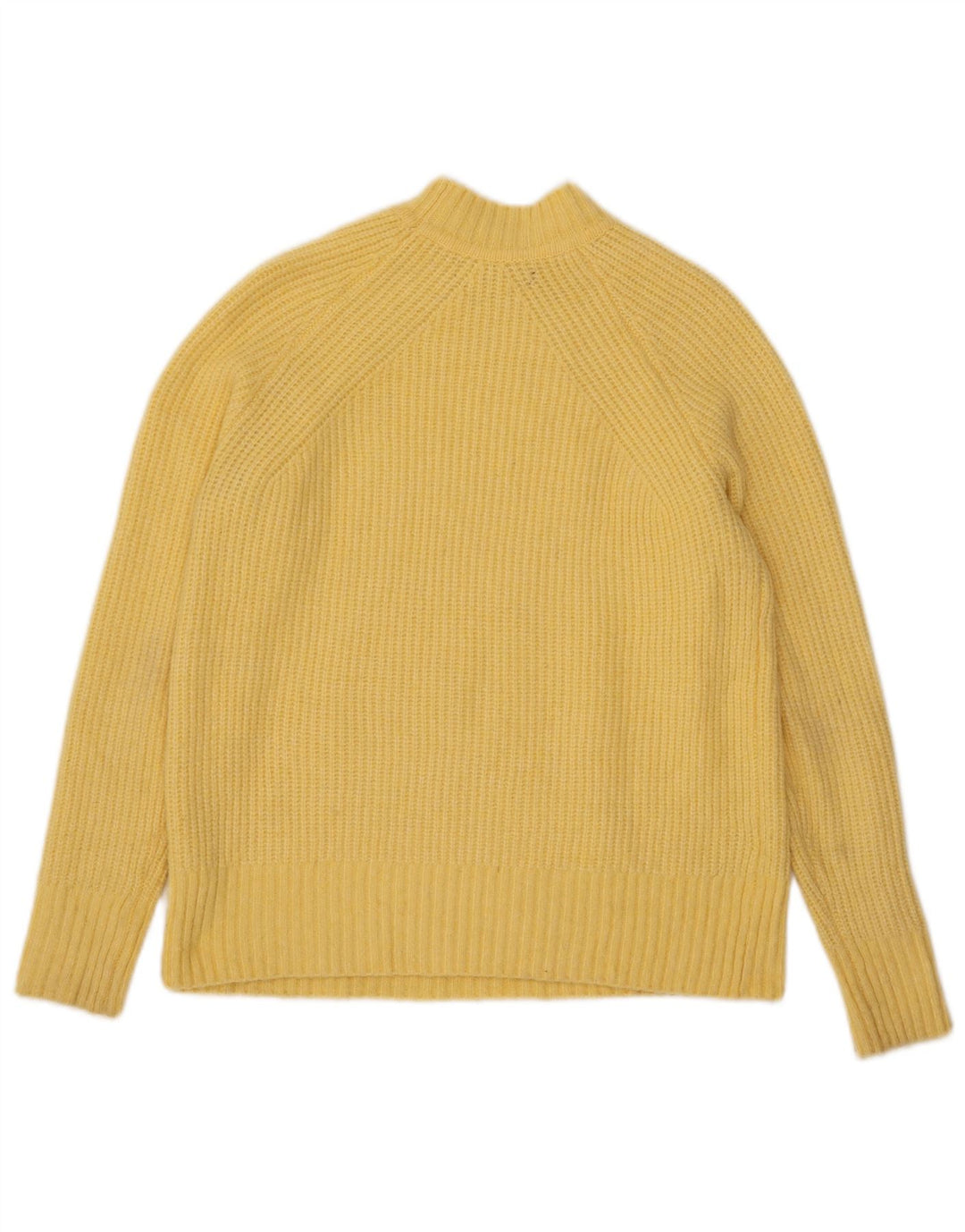 Marks & Spencer Pull col roulé pour femme UK 10 Petit Jaune