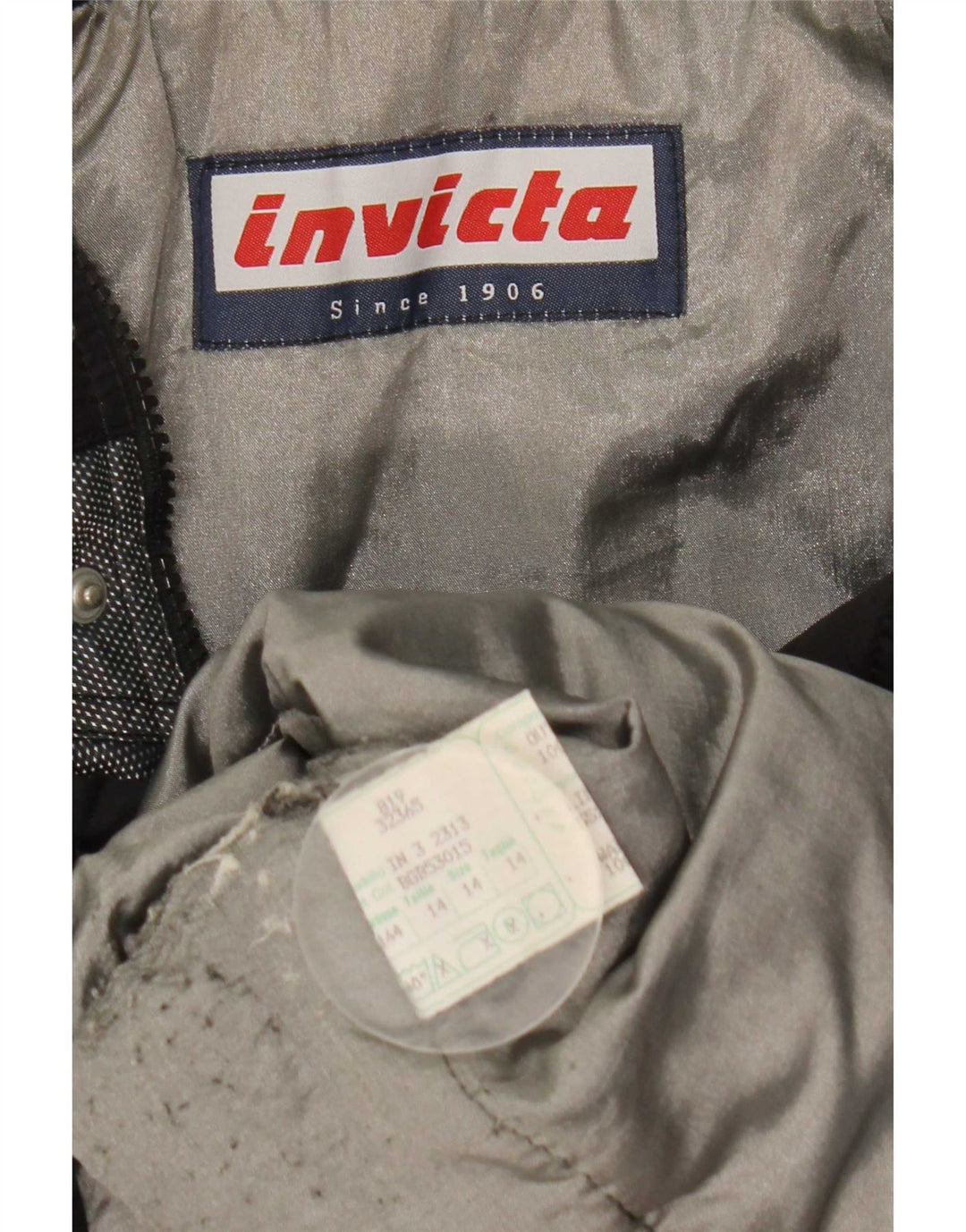 Invicta Veste coupe-vent graphique pour femme UK 14 Large Black Colourblock
