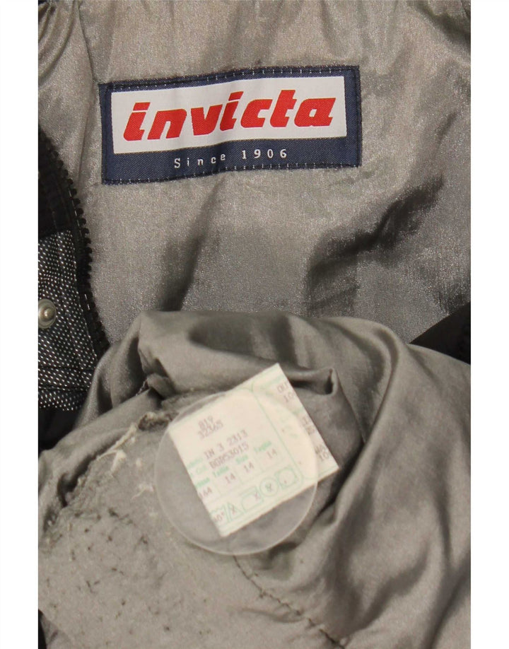 Invicta Veste coupe-vent graphique pour femme UK 14 Large Black Colourblock