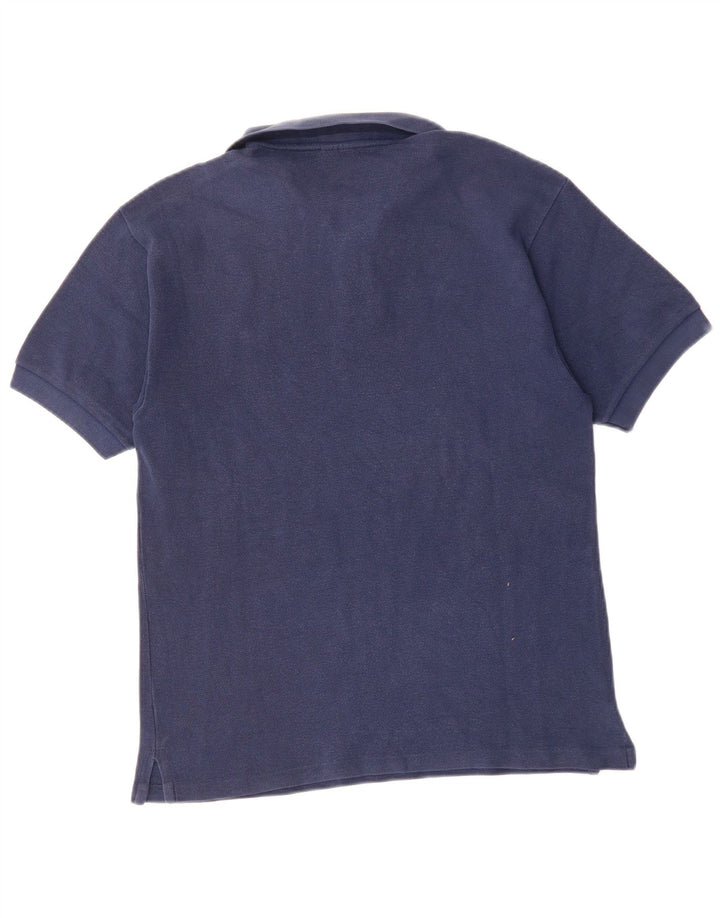 CHAMPION Polo Homme Petit Bleu Marine Coton