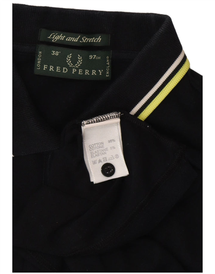 FRED PERRY Polo Homme Petit Noir Coton