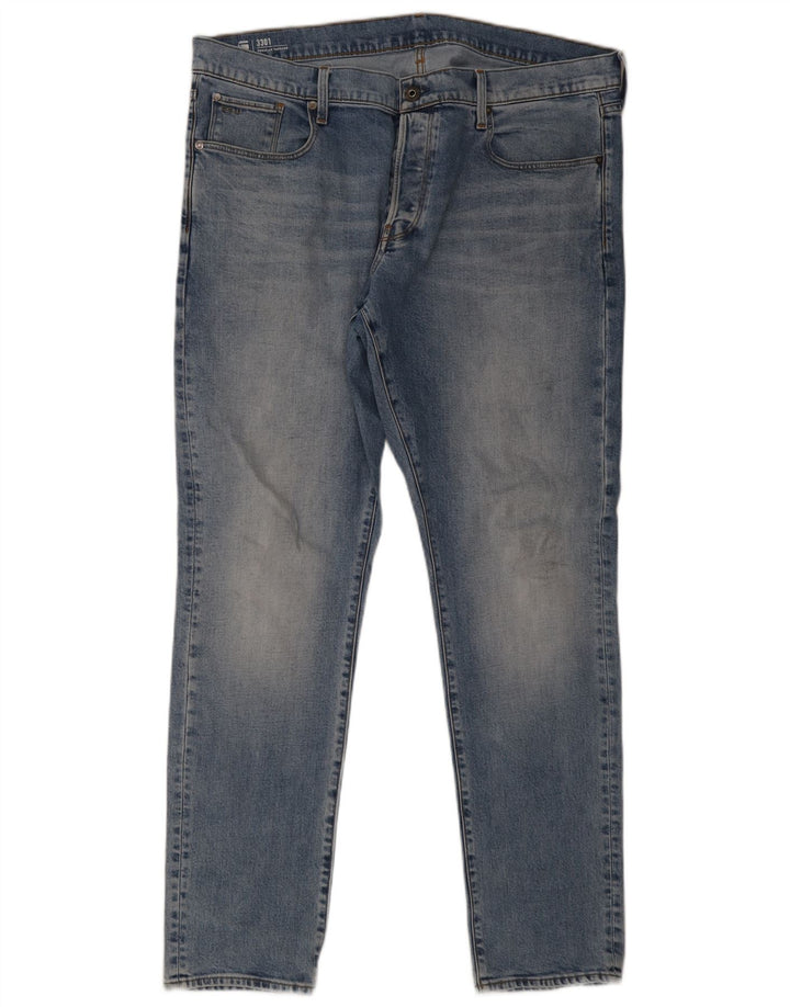 G-Star Jean Regular Tapered Homme W40 L34 Bleu Coton