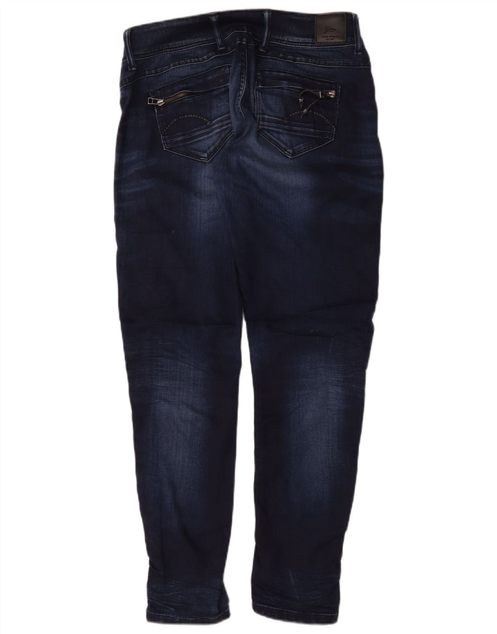 G-Star Femme Midge Slim Jeans W29 L30 Bleu Marine Coton