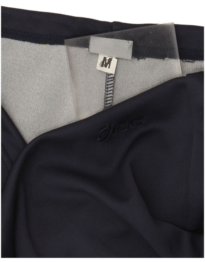 Asics Pantalon de survêtement pour femme UK 12 Bleu marine moyen