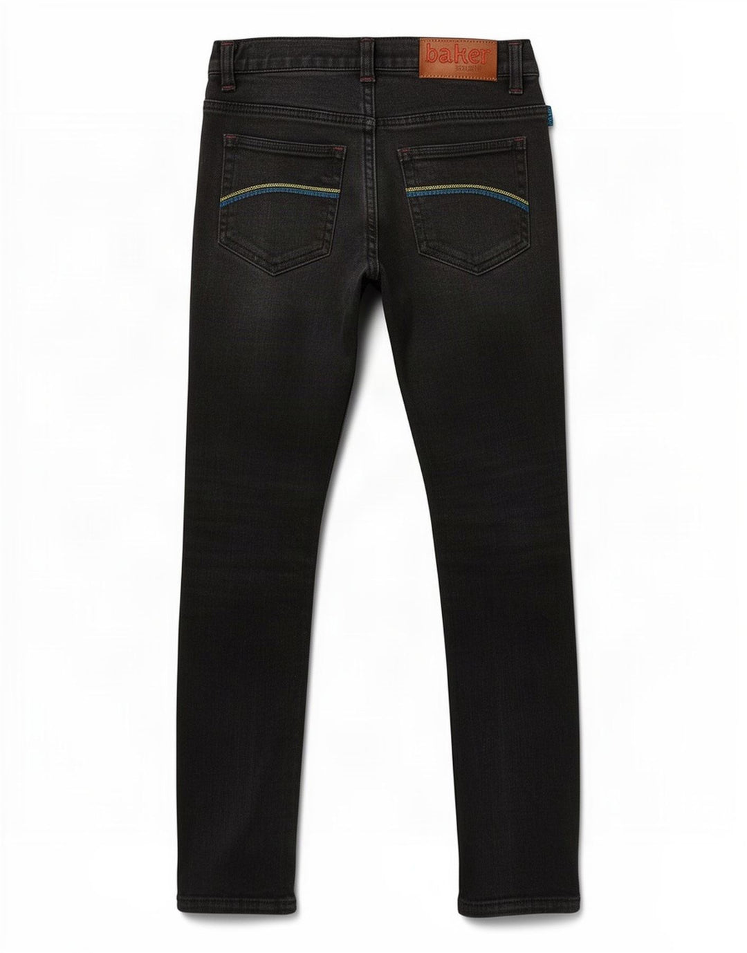 Ted Baker Jean Slim Garçon 8-9 Ans W24 L22 Noir Coton