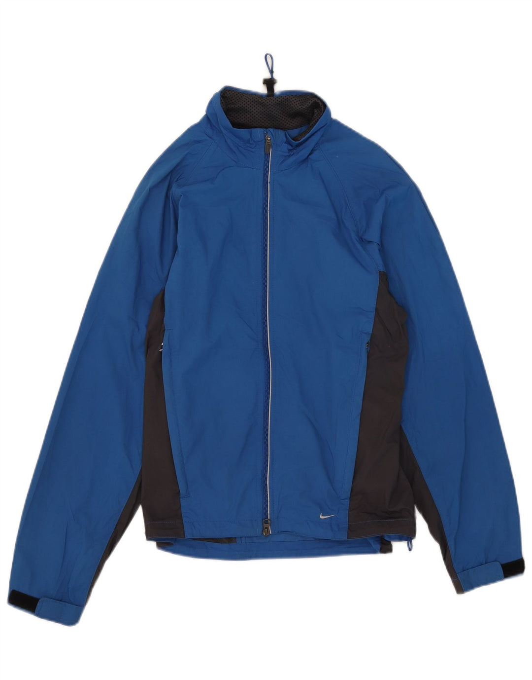 Veste de pluie Nike Clima-fit pour femme UK 10/12 Bleu moyen Colourblock