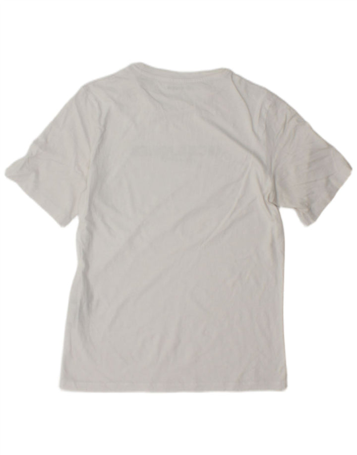 Jack & Jones T-Shirt Graphique Homme Petit Blanc Coton